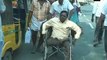 Differently-abled protest against PWD in Chennai