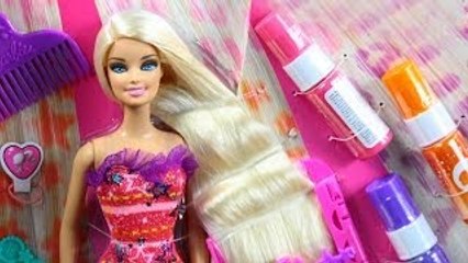 Barbie Hairtastic Color and Design Salon / Studio fryzjerskie - Mattel - www.MegaDyskont.p