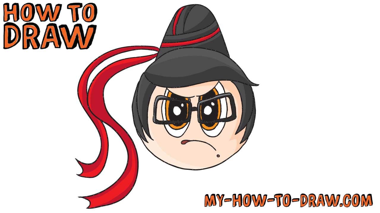 How to draw Bayonetta - Easy step-by-step drawing tutorial