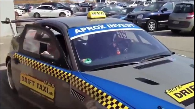 Wow this Drifting Taxi should be featured in next Fast & Furious Movie!