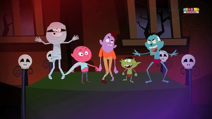 Five Little Monsters | Halloween Rhymes