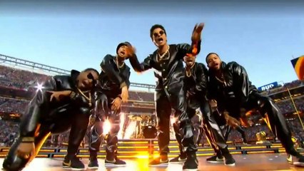Super Bowl 2016 Show - Bruno Mars & Beyonce [HD]