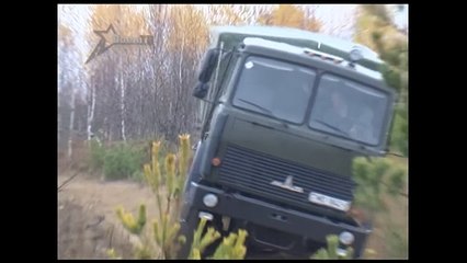 Военное обозрение. 14.11.2013. Экстремальное вождение МАЗа