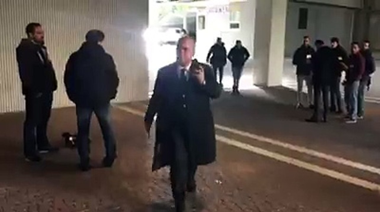 L'arrivo di Lotito all'incontro arbitri-società di Serie A