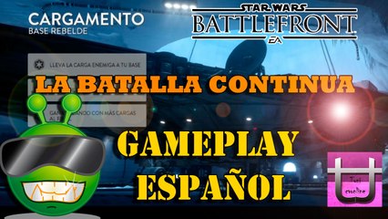 Star Wars Battlefront cargamento | Gameplay español