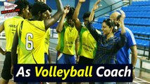 Manju Warrier Trains for Her Role As Volleyball Coach || Malayalam Focus