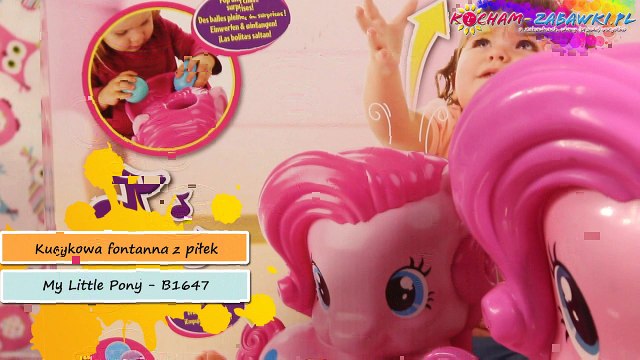 Playskool - My Little Pony - Pinkie Pie Party Popper / Kucykowa Fontanna Piłek - B1647 - Recenzja