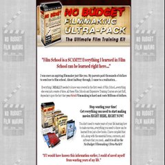 No Budget Filmmaking Ultra-Pack