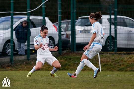 D2 féminine - Aurillac Arpajon 4-4 OM : le but de Sandrine Brétigny (23e)