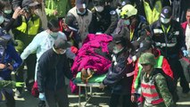 Two survivors rescued from rubble of Taiwan quake