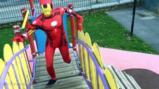 Iron Man VS Spiderman ! Superhero Epic Battle ! - My Superheroes IRL
