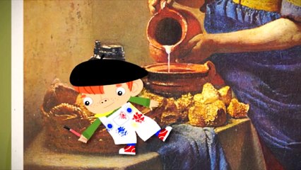 Развивающий мультфильм для малышей Маленький Художник 6, картины и искусство для самых мал