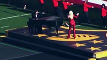 Super Bowl Halftime Show 2016- Lady Gaga Sings The National Anthem (Original Video)