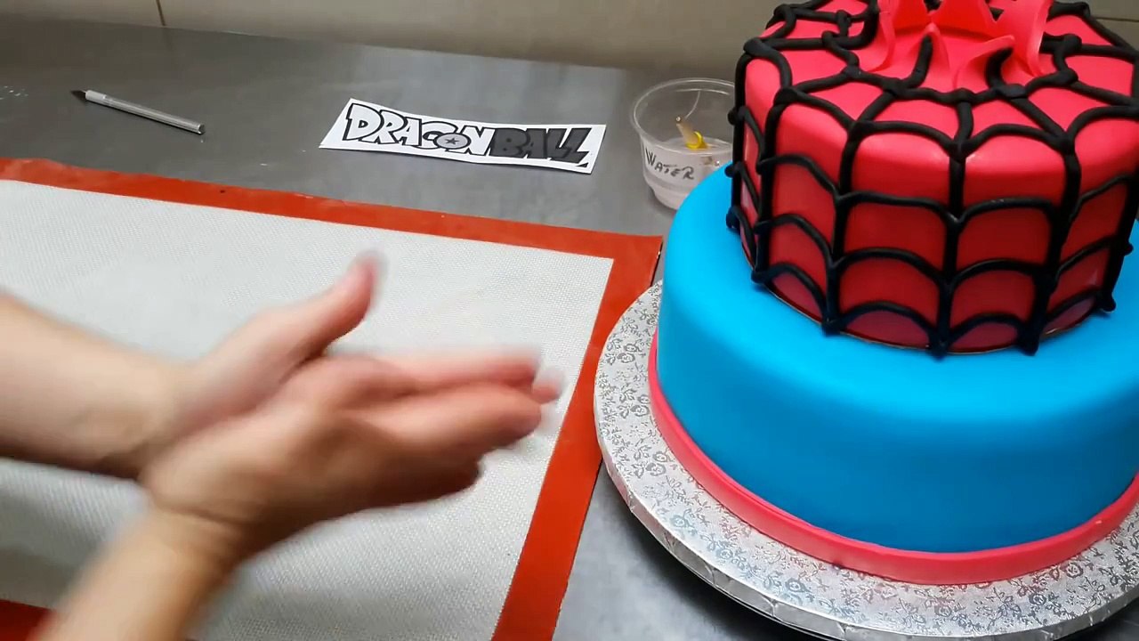 SUPERHEROES CAKE - HOW TO. Birthday Cake Ideas by CakesStepbyStep