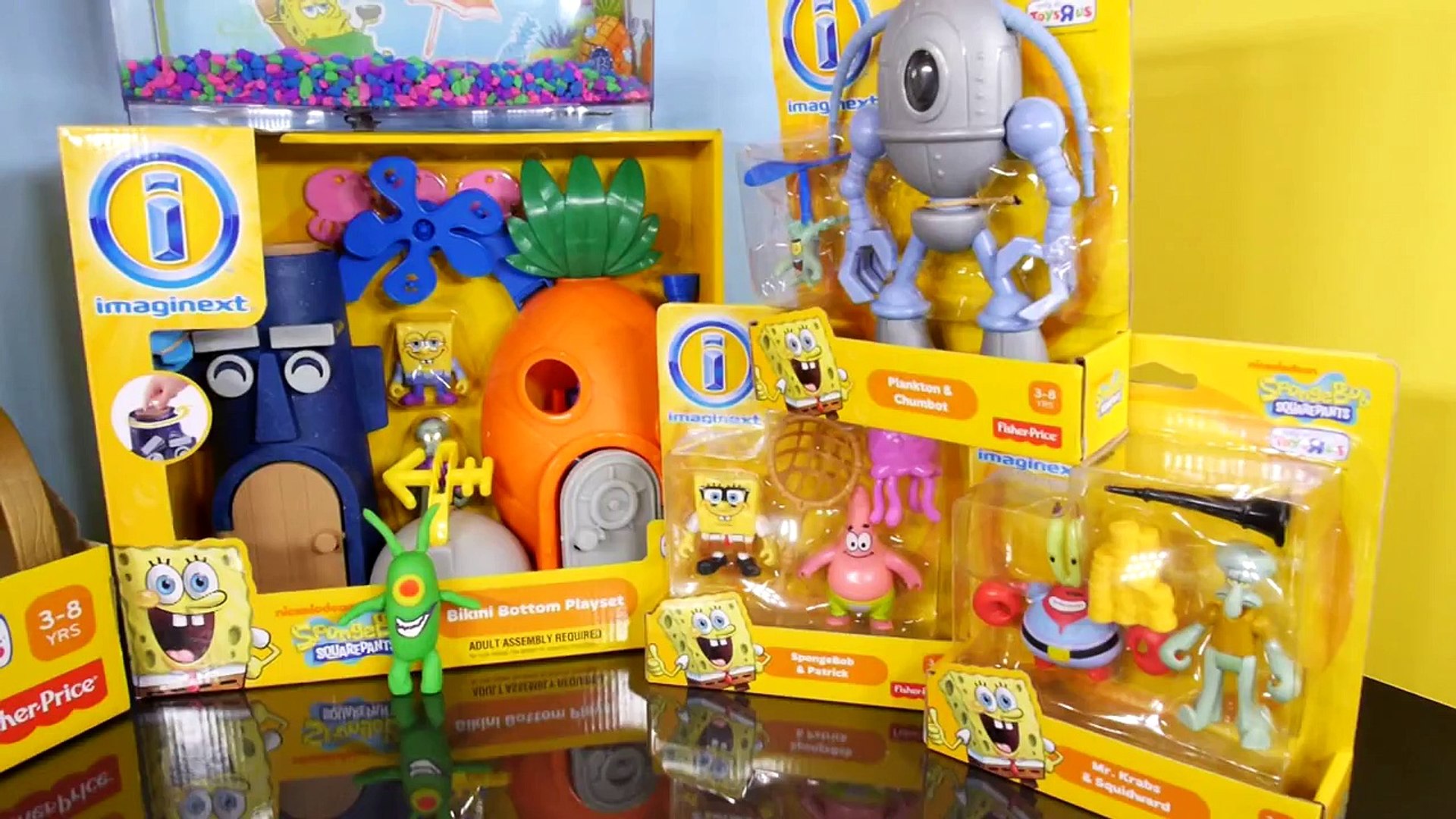 imaginext spongebob figures.