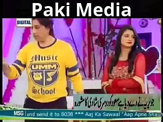 Javeria and Saud Badly Fighting in Live Show