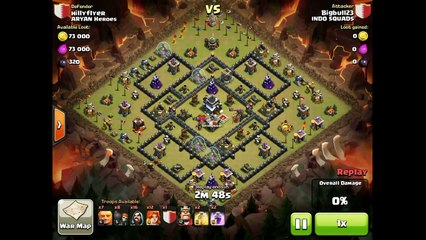 Valkyrie Wizard - GIGOVAWI Attack Strategy - 3 Stars on Town Hall 9 Episode 3