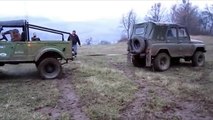 Автомобили, кто сильнее- ГАЗ 69 vs УАЗ 469