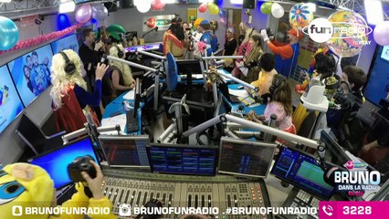 #CarnavalFunRadio (09/02/2016) - Best Of en Images de Bruno dans la Radio