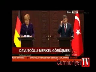 Davutoğlu'nu kızdıran Can Dündar - Erdem Gül sorusu
