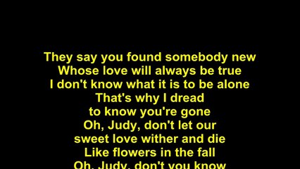Elvis Presley – Judy Lyrics