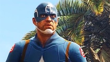 Captain America: Civil War Official Trailer - Recreated in GTA V