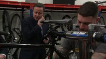 David Cameron visits HM Prison Onley