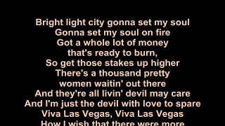 Elvis Presley – Viva Las Vegas Lyrics