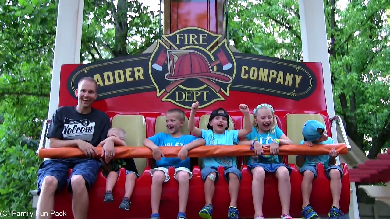 Baby Michael s First BIG BOY RIDE at Silver Dollar City