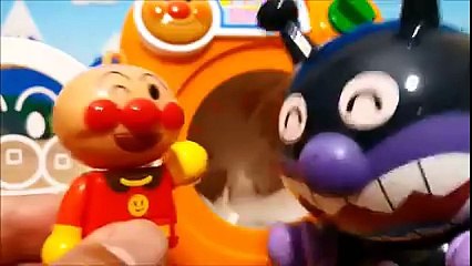 Anpanman toys anime❤Dirty washing machine Toy Kids toys kids animation anpanman