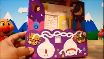 Anpanman toys anime❤Fukuwarai Monster contest! Toy Kids toys kids animation anpanman