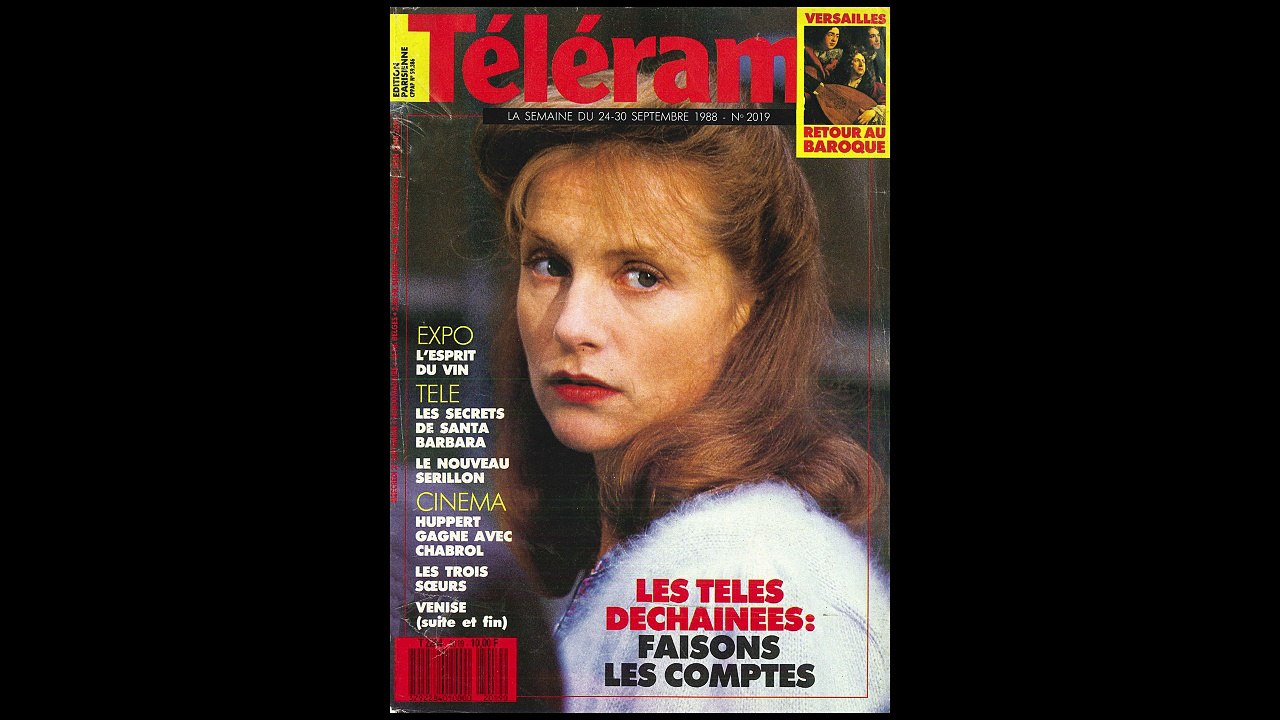 Rencontre Télérama : Isabelle Huppert