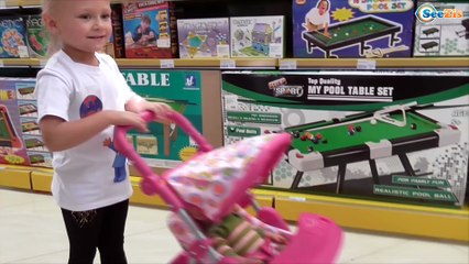 ✔ Baby Born VLOG. We are buying a perambulator for a Doll. Покупаем коляску для Куклы. Серия 8 ✔
