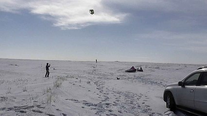 Кайтинг в Астане (Коянды)