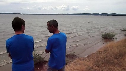 Кайтинг в Атабаево - ждали ветер и он пришел!