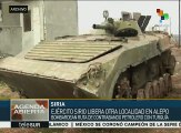 Ejército sirio recupera poblados de Alepo controlados por Al Nusra