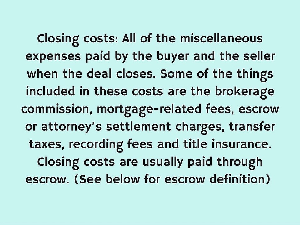 Daniel Neiditch: Real Estate Terms 101