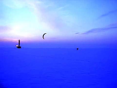 кайтинг вечером