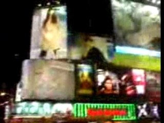 Mrs. Tolima in Times Square, NYC.