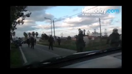 İstanköy'de Mülteci Kampı Gerginliğine Sert Müdahale