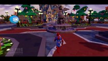 Visit Disneyland with Disney Mickey Mouse, Spiderman and Falcon The Avengers ! Music Kids