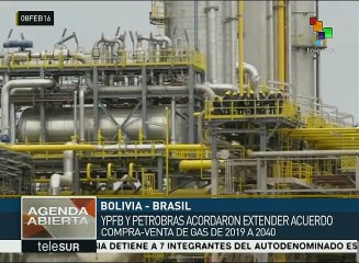 YPFB y Petrobras firman acuerdo de venta de gas para 2019-2040