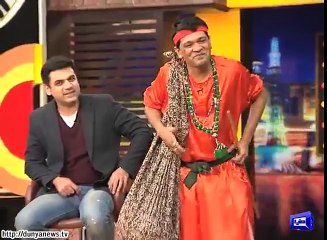 Desi 'Jemima Khan' Bowled By Jogi in Mazaaq Raat