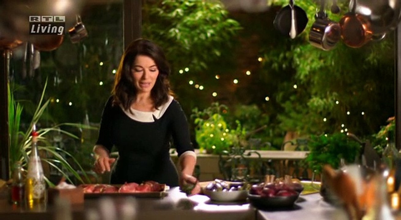 Lammbraten mit Auberginen