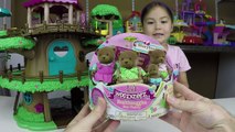 SUPER CUTE LIL WOODZEEZ TREEHOUSE Giant Surprise Egg Bear Family KidFriendly Toy Surprise Toys Magi