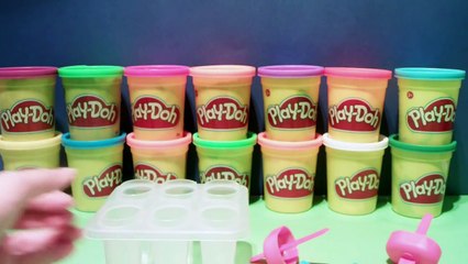 Play Doh Ice Cream Playdough Popsicles Video for Kids #1