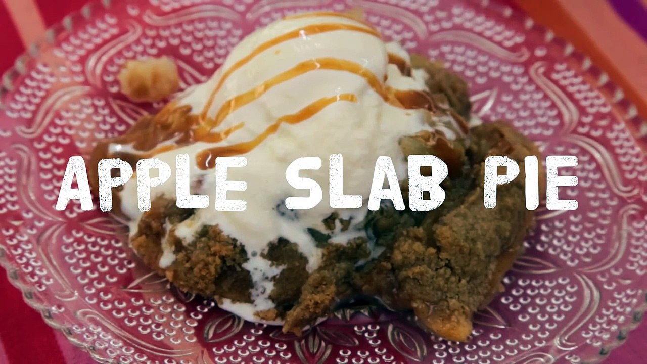 Pie Recipes - How to Make Apple Slab Pie