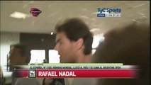 Rafael Nadal arrives in Buenos Aires. 8 Feb. 2016