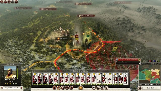 Total War: Rome II Caesar In Gaul: Rome Campaign #32 ~ Into The Heartland!