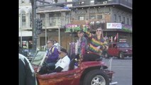 The Dominoes 7 Show Krewe of Okeanos Parade 2016 part 1